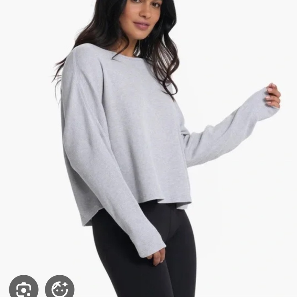 Vuori Slouchy Waffle long sleeve